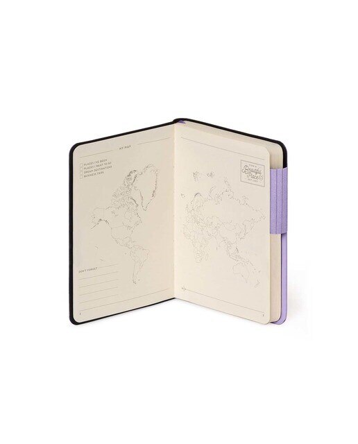 Bloco de Notas Small Lined Lavender 3