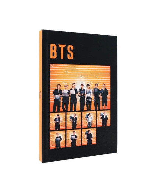Caderno Premium A5 BTS - Laranja 1