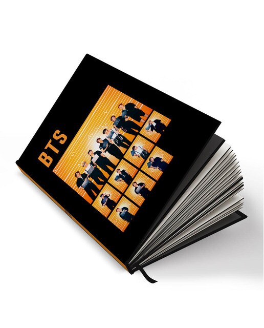 Caderno Premium A5 BTS - Laranja 8