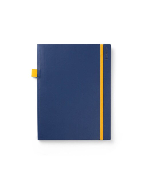O grande caderno com mais espaço para as tuas ideias ainda maiores, capa flexível - Azul-marinho 2