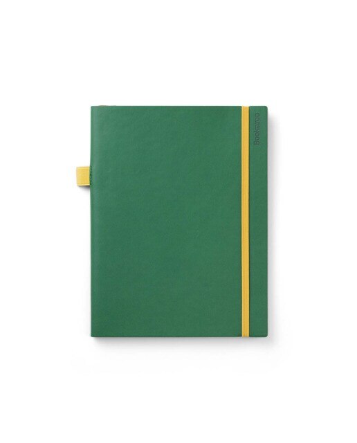 O grande caderno com mais espaço para as tuas ideias ainda maiores, capa flexível - Verde Bosque 2