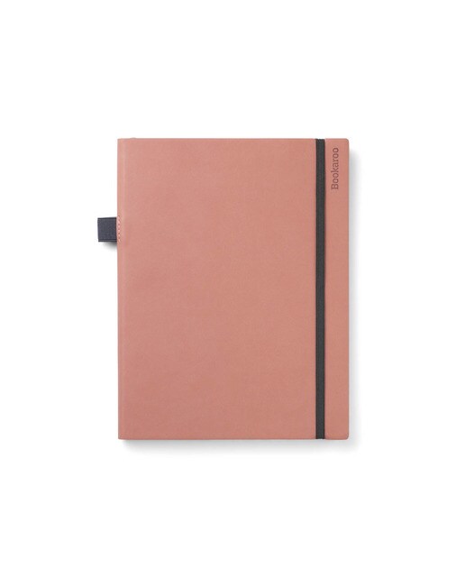 O grande caderno com mais espaço para as tuas ideias ainda maiores, capa flexível - Rosado 2