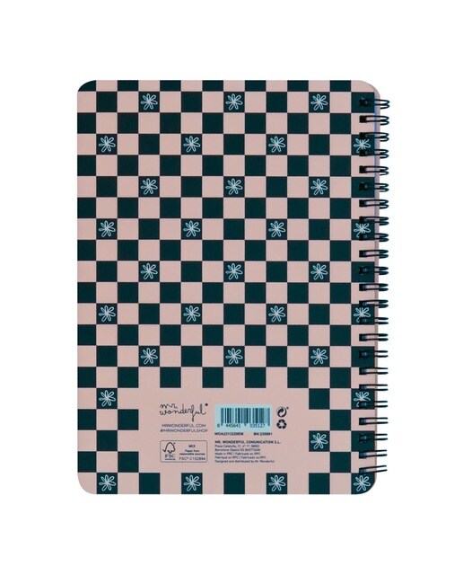 Libreta A4 Mr.Wonderful: Go with the flow 4