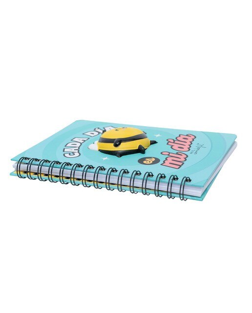 Libreta A5 con squishy Mr Wonderful: Abeja Cada día es mi día 2