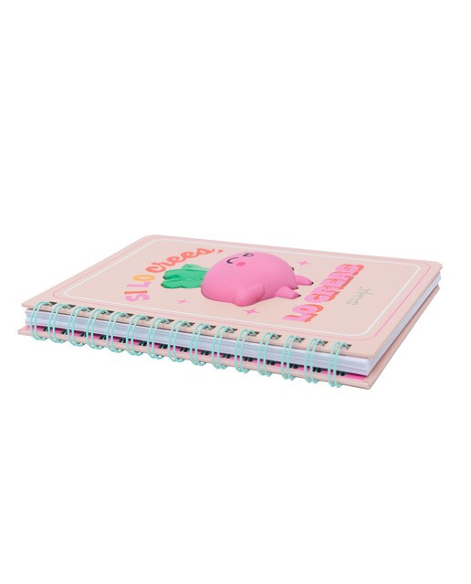Libreta A5 con squishy Mr Wonderful: Remolacha Si lo crees, lo creas 2
