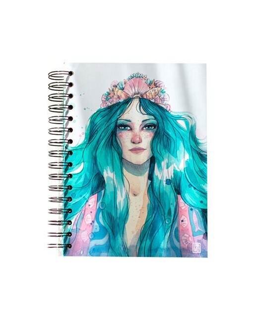 Caderno Argolas Esther Gili Oceano 1