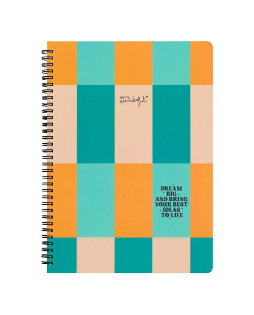 Caderno A4 Mr Wonderful: Dream big and bring your best ideas to life 1