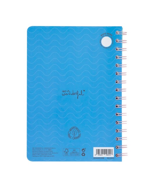 Notebook A5 Narwhal 3D Mr Wonderful : Believe in yourself and magic will happen 4