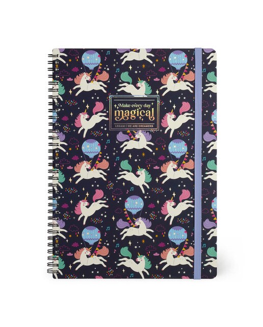 Maxi Caderno 3 em 1 Legami Unicorn 1