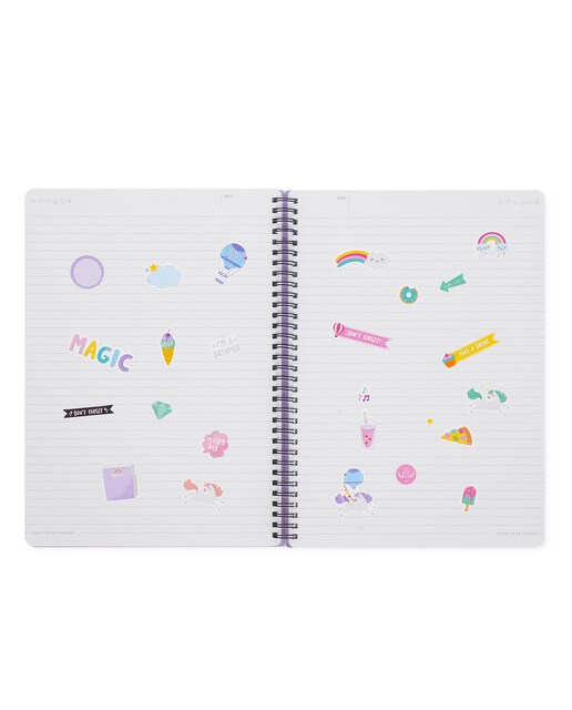 Maxi Caderno 3 em 1 Legami Unicorn 6