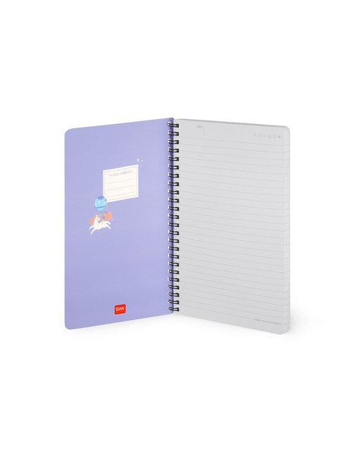 Cuaderno A5 con espiral Legami Unicorn 2