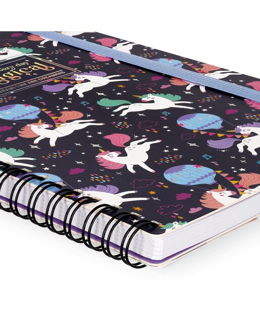 Cuaderno A5 con espiral Legami Unicorn 4