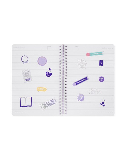 caderno com espiral A5 Legami Tarot 5