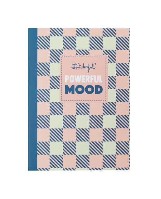 Conjunto de 3 cadernos A6 Mr Wonderful: Determinação 2