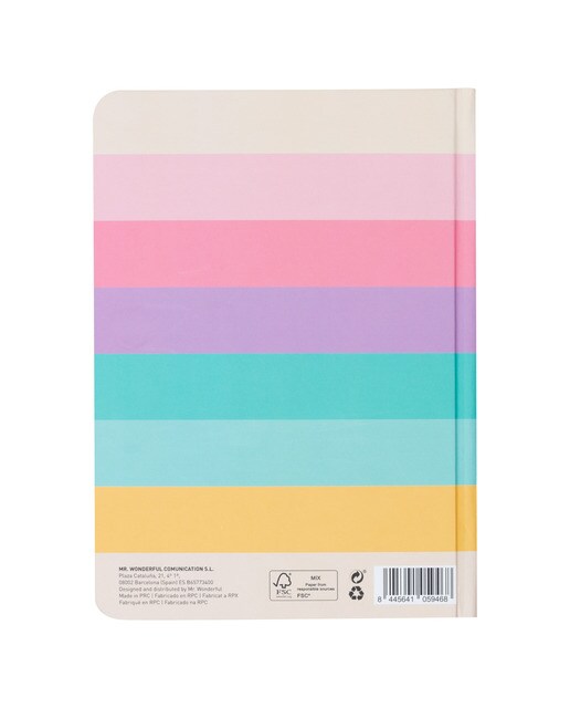 Caderno com ursinho de peluche e fecho de leão magnético Mr Wonderful: momentos mágicos 3