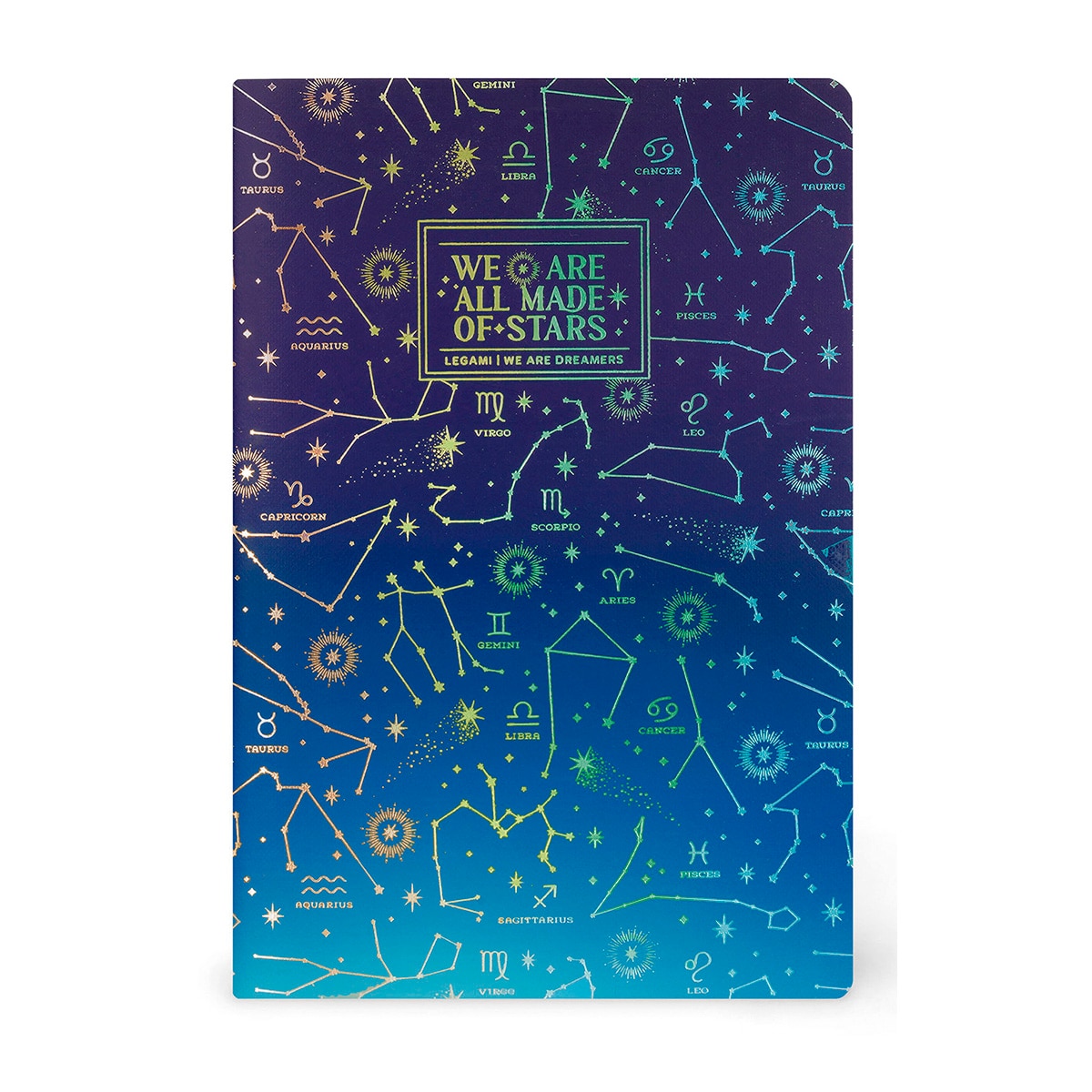 Caderno espiral B5 Legami Stars 1