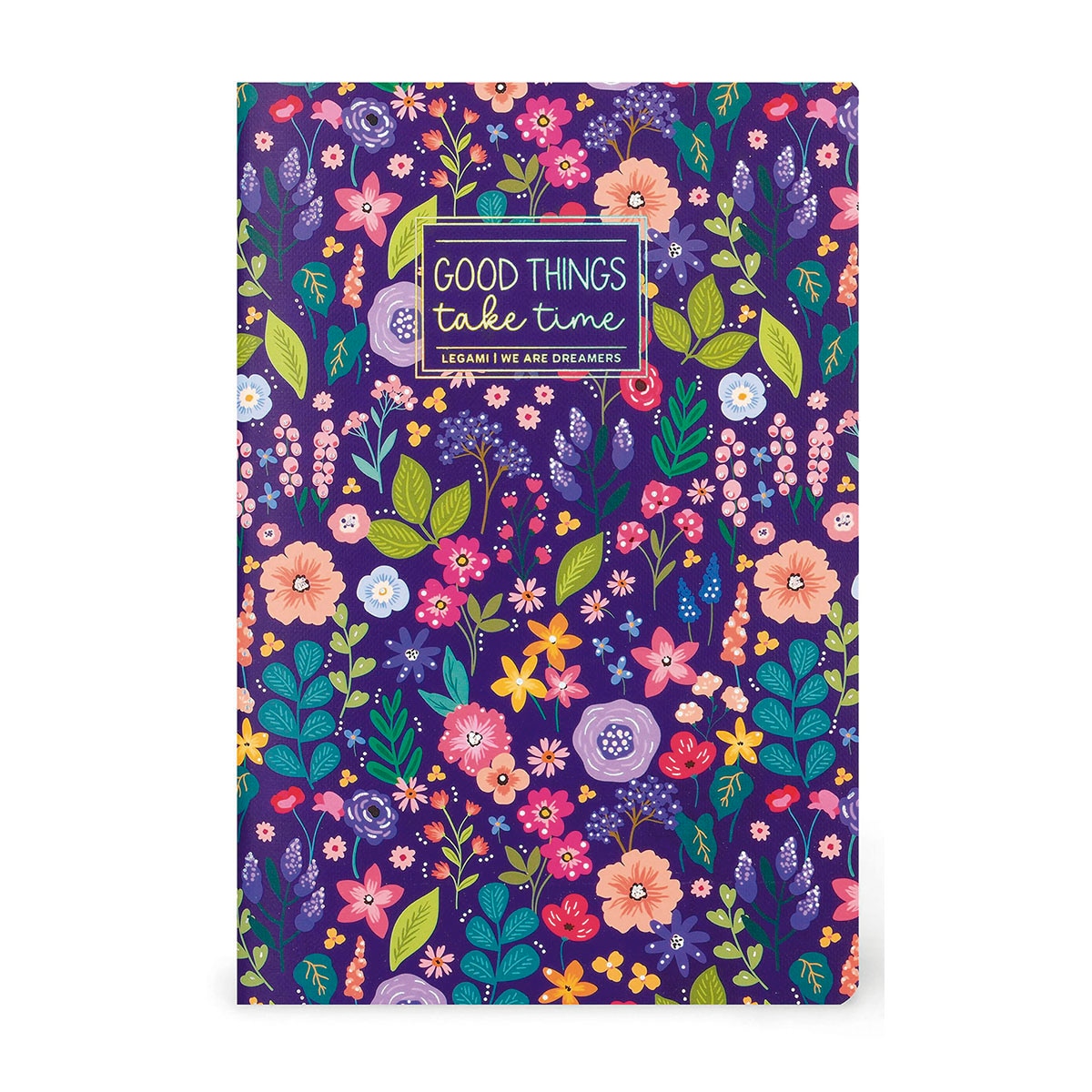 Caderno espiral B5 Legami Flowers 1