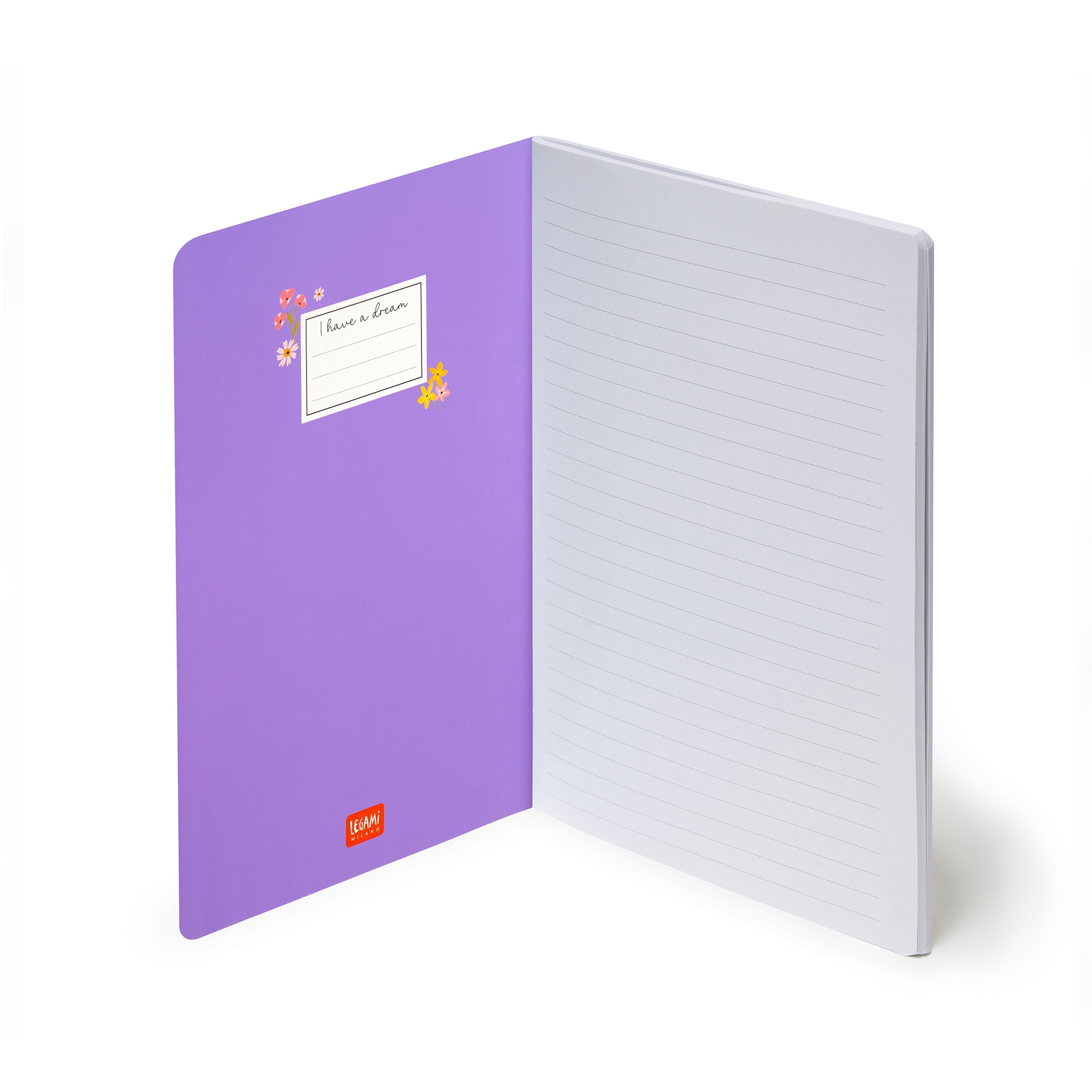 Caderno espiral B5 Legami Flowers 2