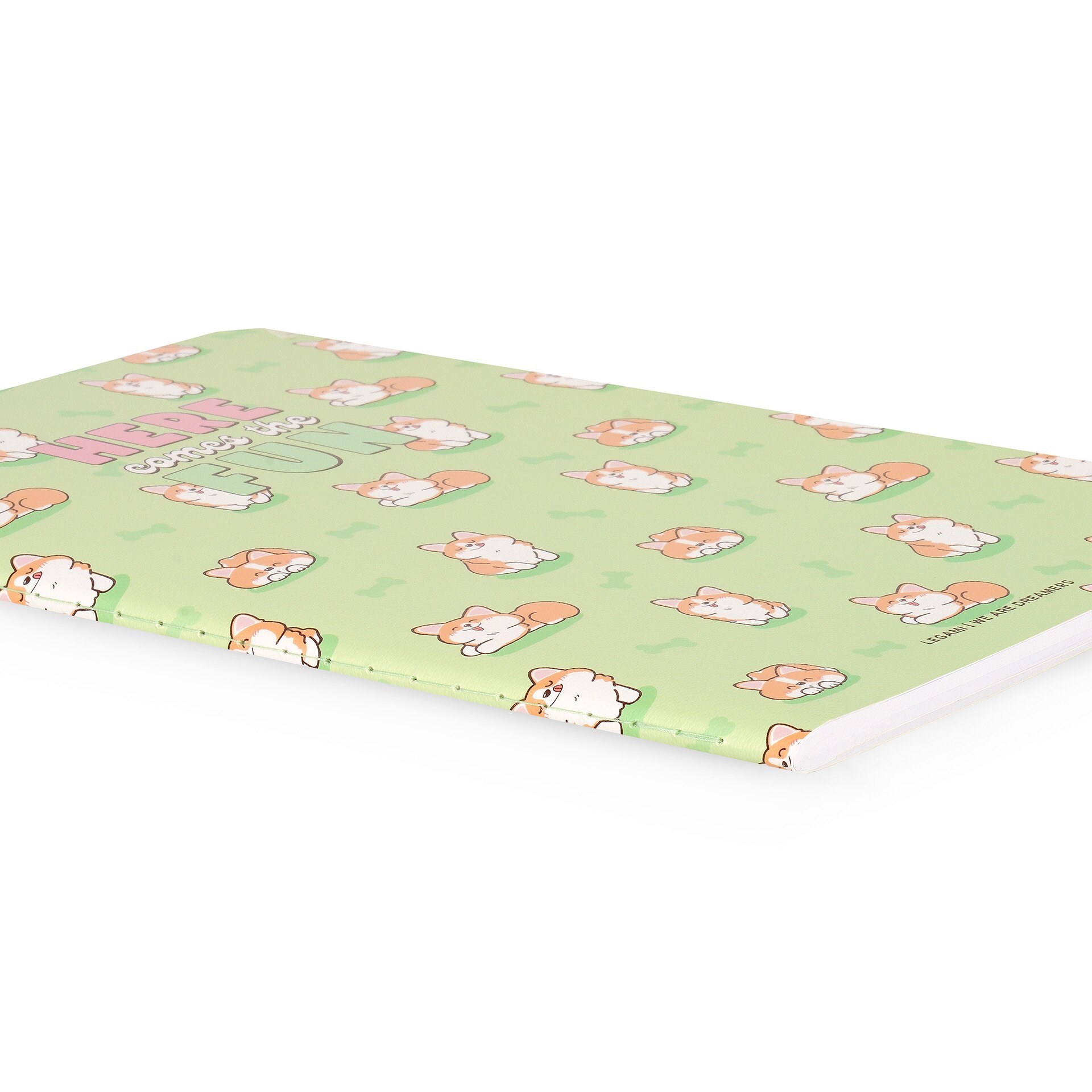 Caderno espiral B5 Legami Corgi 3