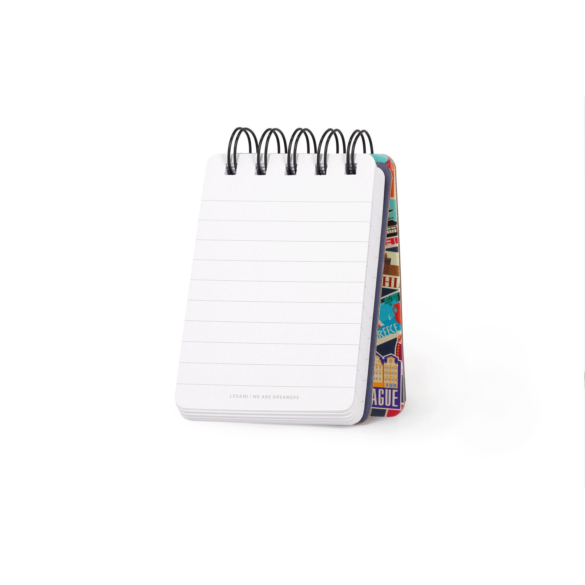 Mini Bloco de Notas Legami Autocolantes de Viagem 3