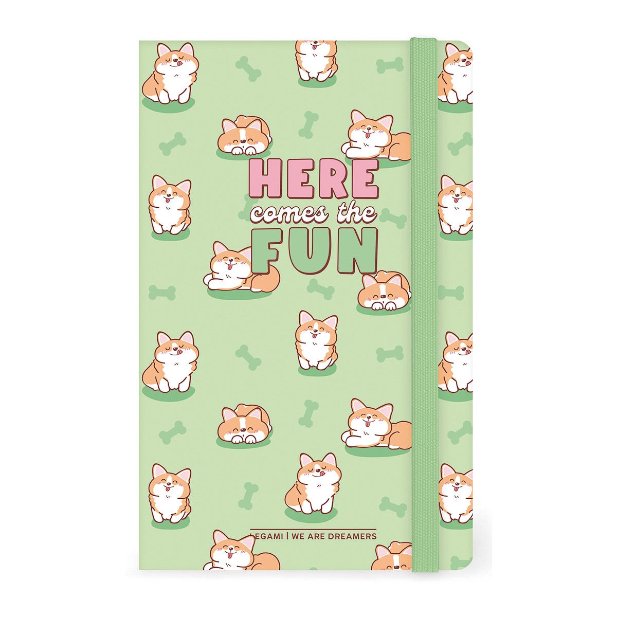 Bloco de notas médio Legami Corgi 1