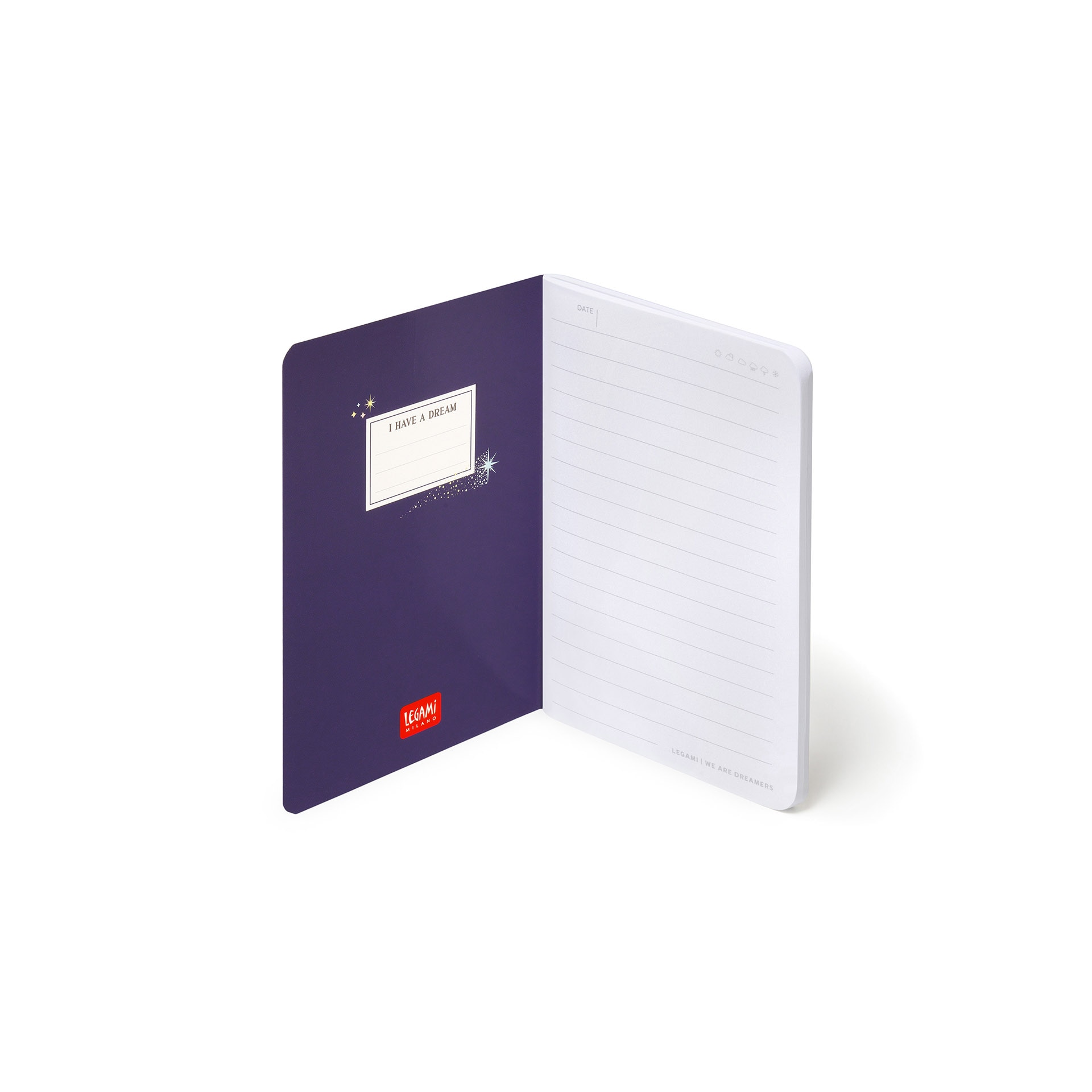 Caderno espiral A6 Legami Stars 2