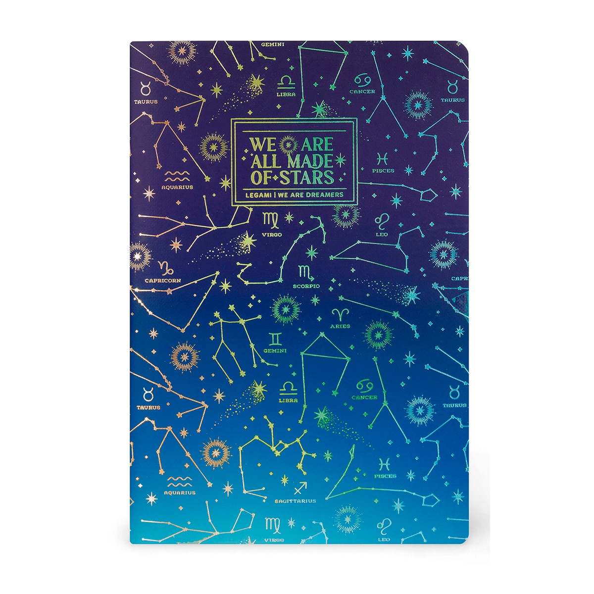 Caderno espiral B5 Legami Stars 1