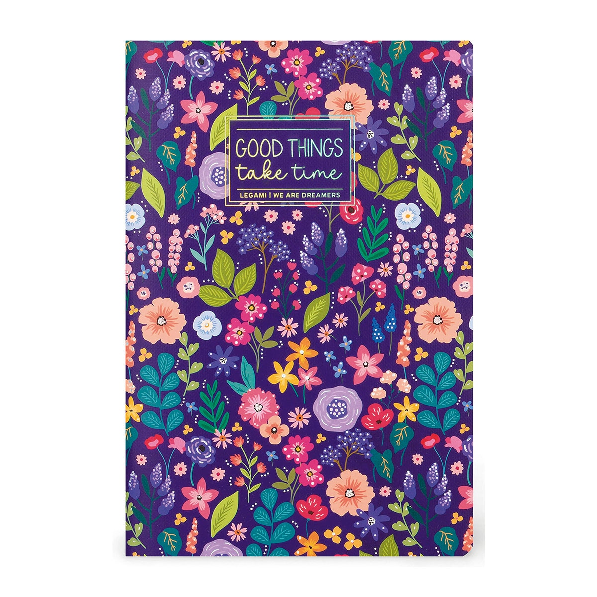 Caderno espiral B5 Legami Flowers 1