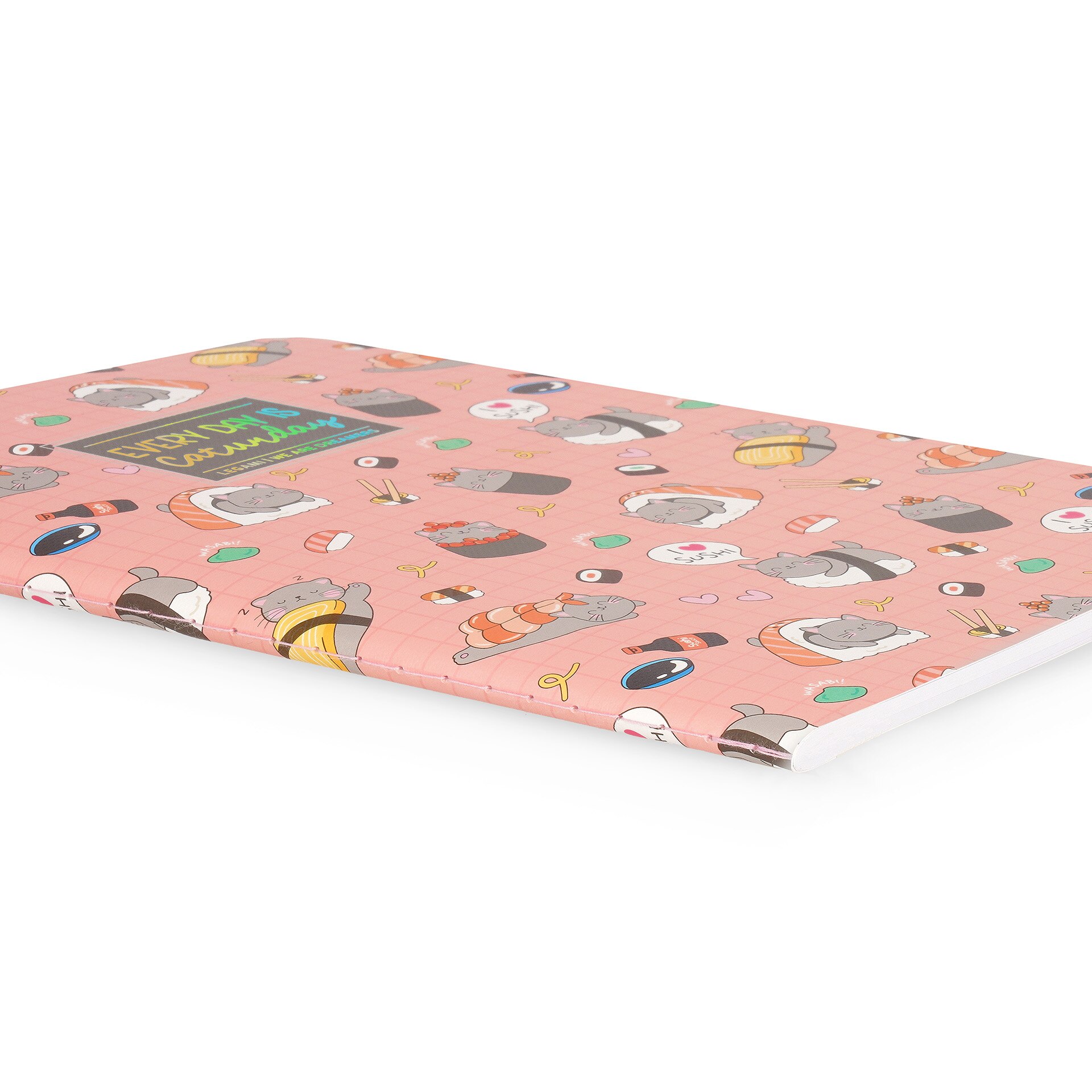 Caderno espiral B5 Legami Sushi Cat 3