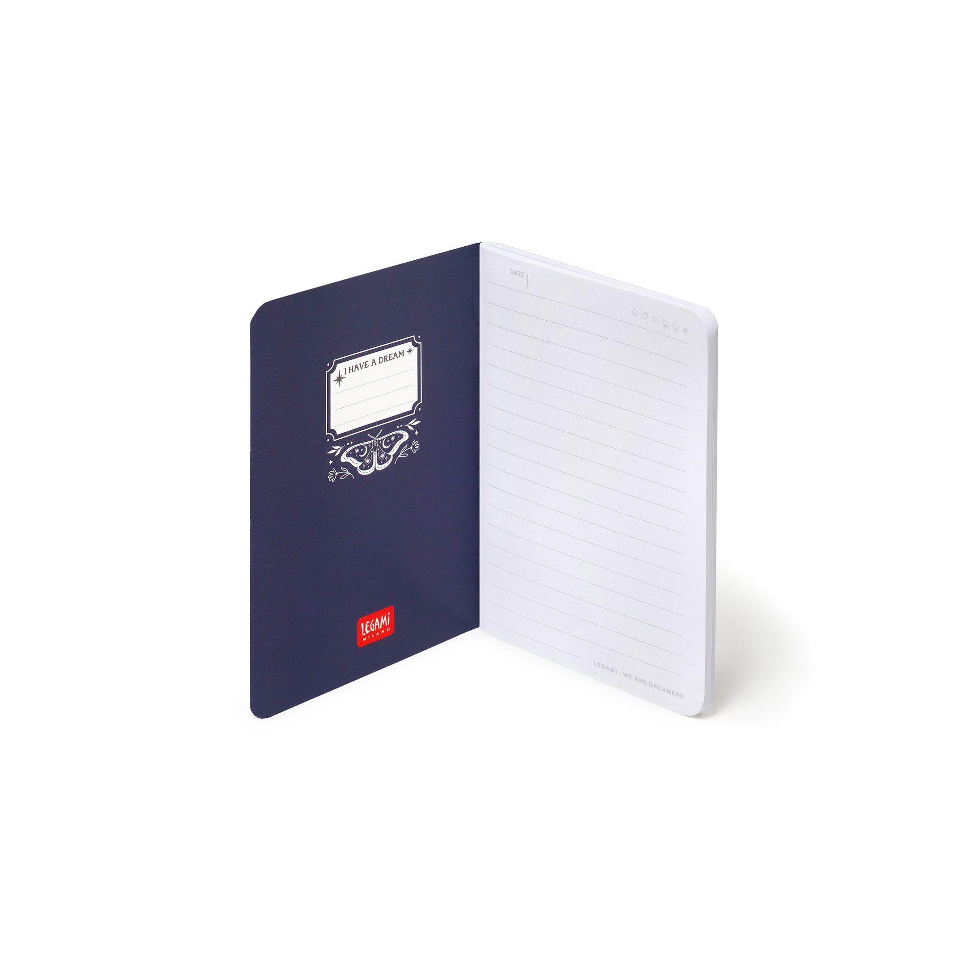Caderno espiral A6 Legami Moth 2