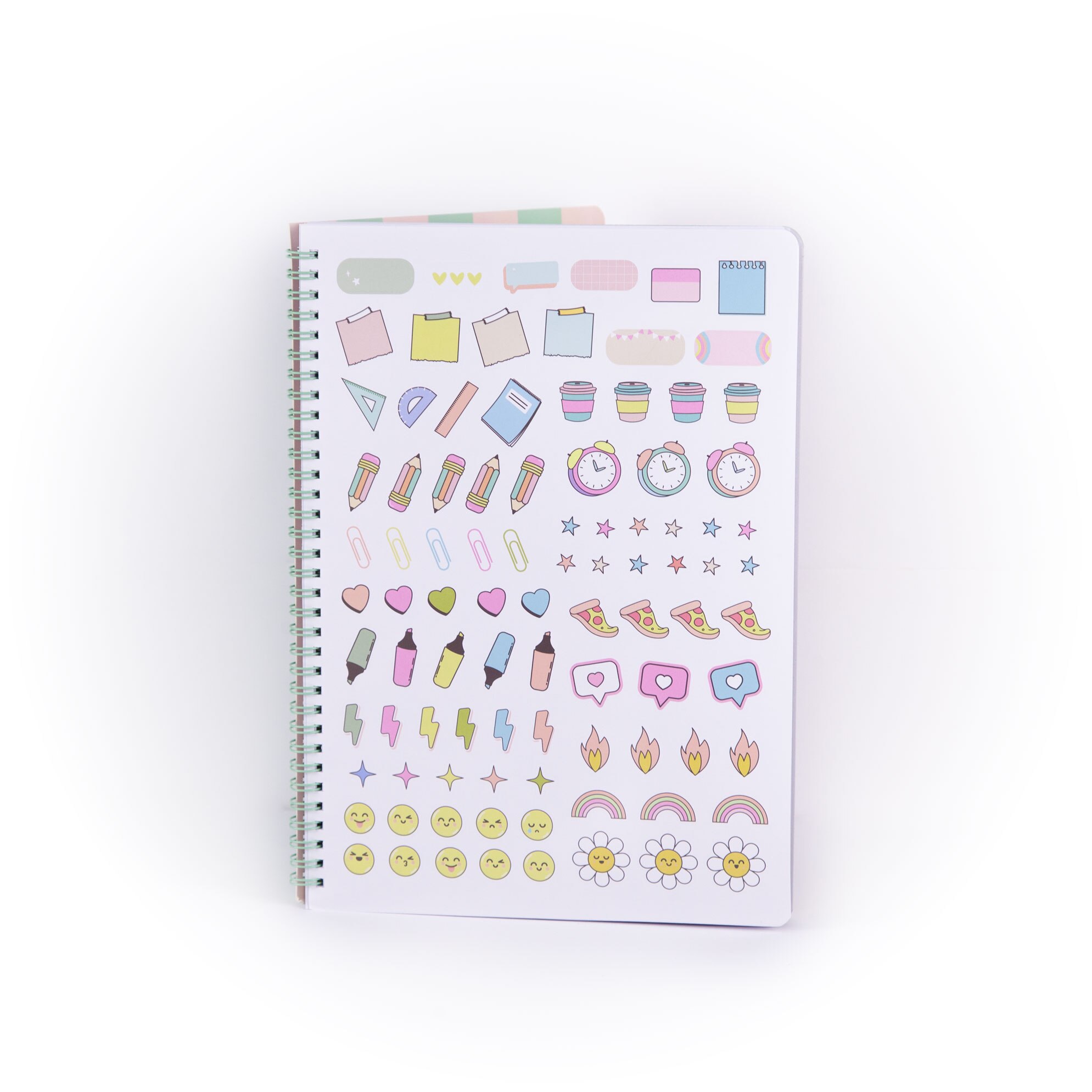 Libreta A4 Mr Wonderful: Peach, Art is in the air 3