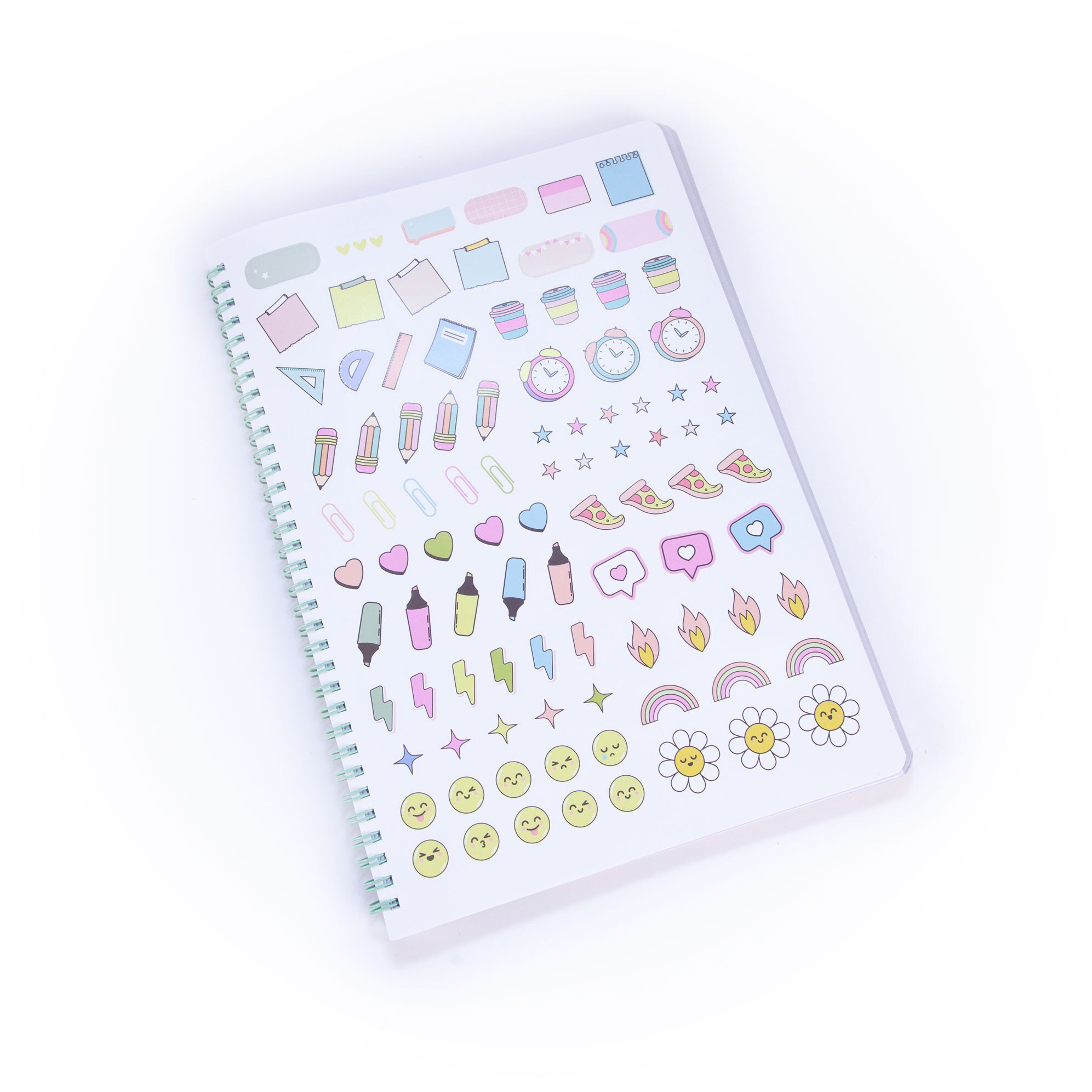 Libreta A4 Mr Wonderful: Peach, Art is in the air 4