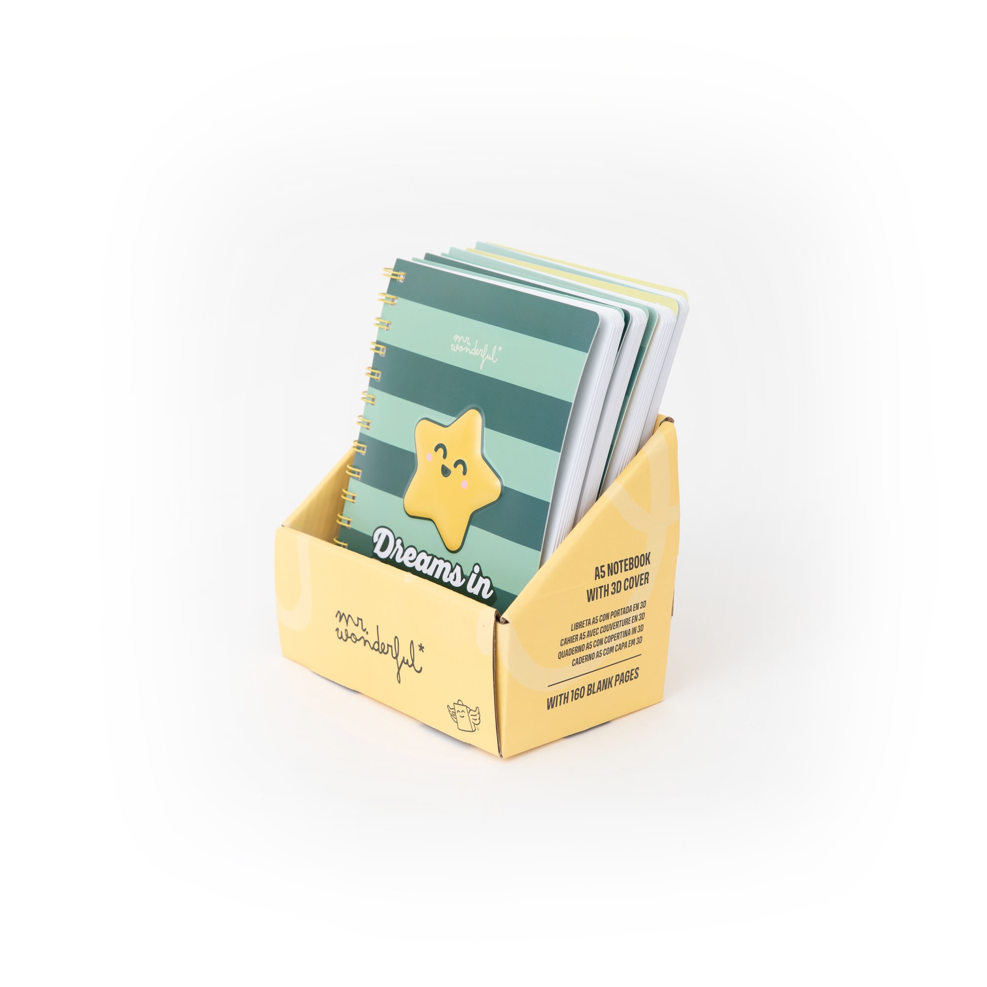 Libreta A5 3D Mr Wonderful: Estrella Dreams in progress 5