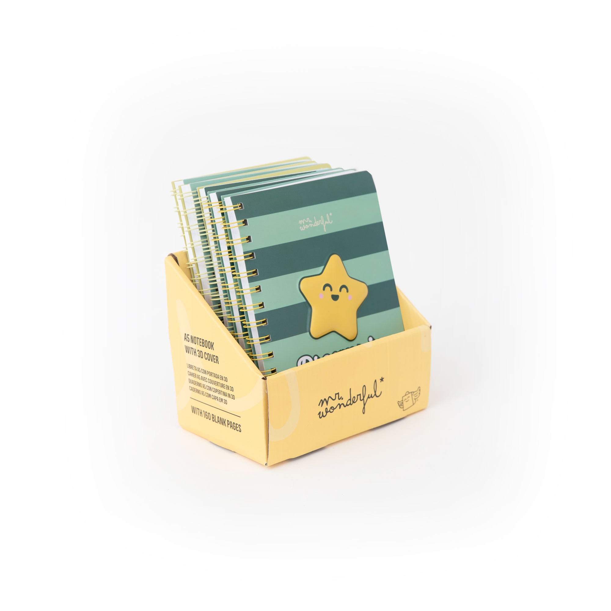 Libreta A5 3D Mr Wonderful: Estrella Dreams in progress 6