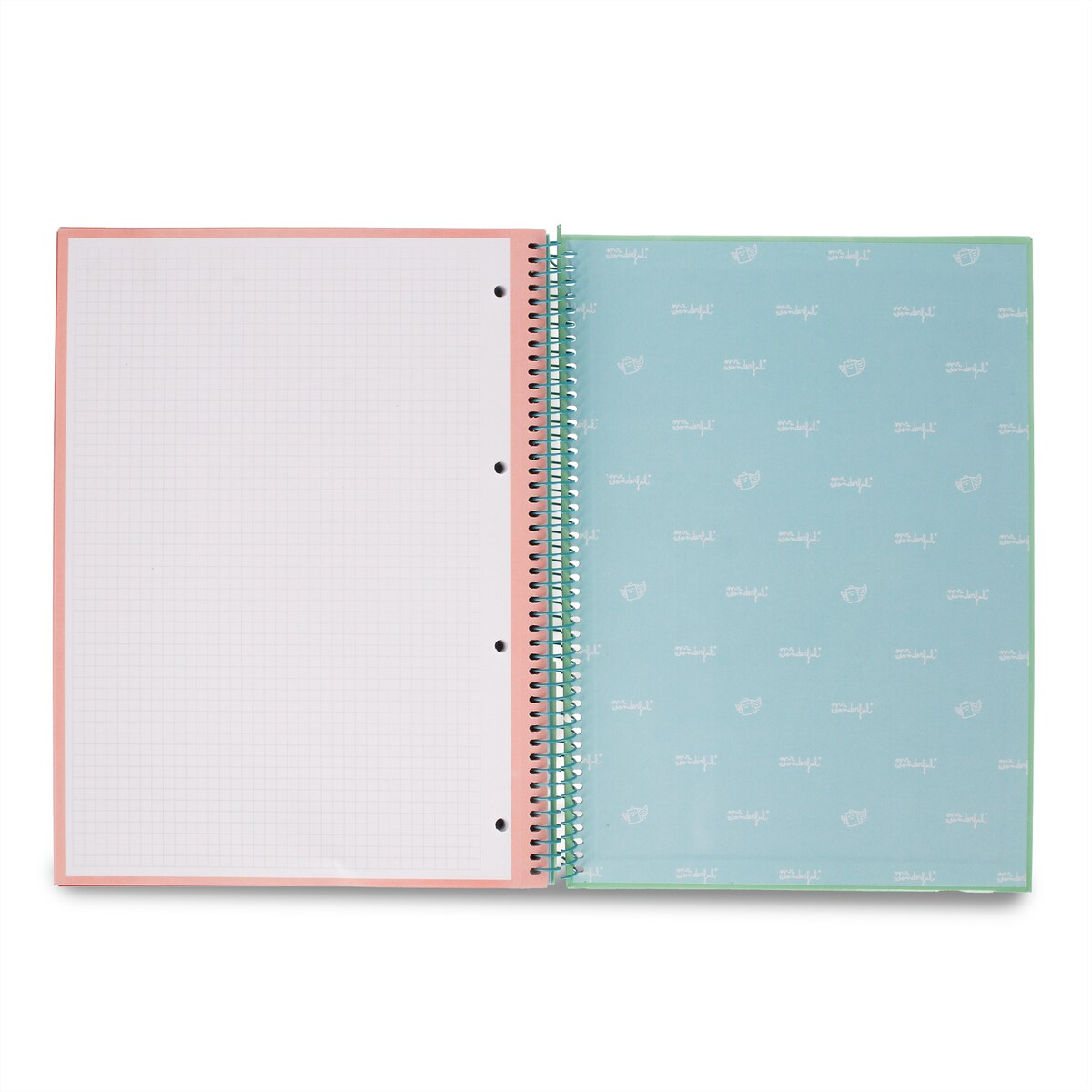 Libreta A4 verde espiral Mr Wonderful: WINGY 5