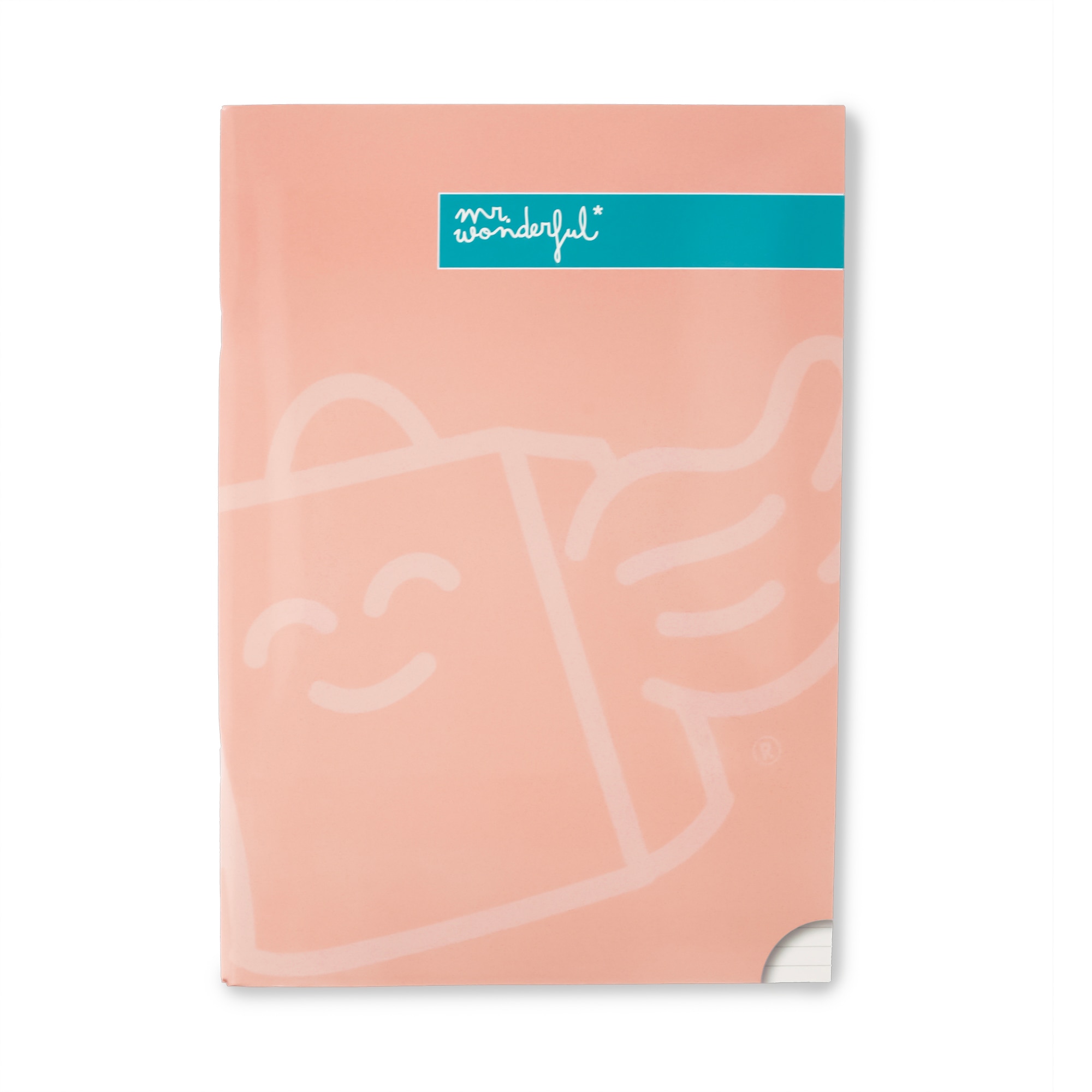 Imagen 0 de Libreta A4 rosa grapada Mr Wonderful: WINGY