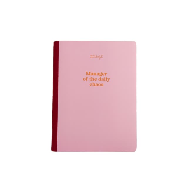 Imagen 0 de Libreta A5 Mr Wonderful: Manager of the daily chaos.