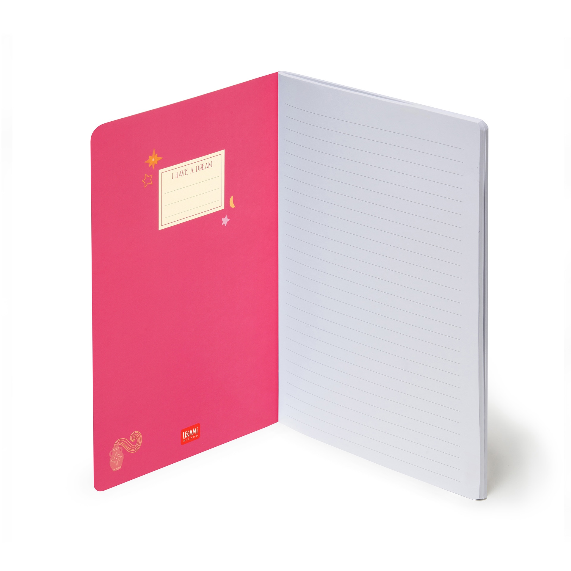 Caderno Às Riscas  A5 Legami Zodiac 2