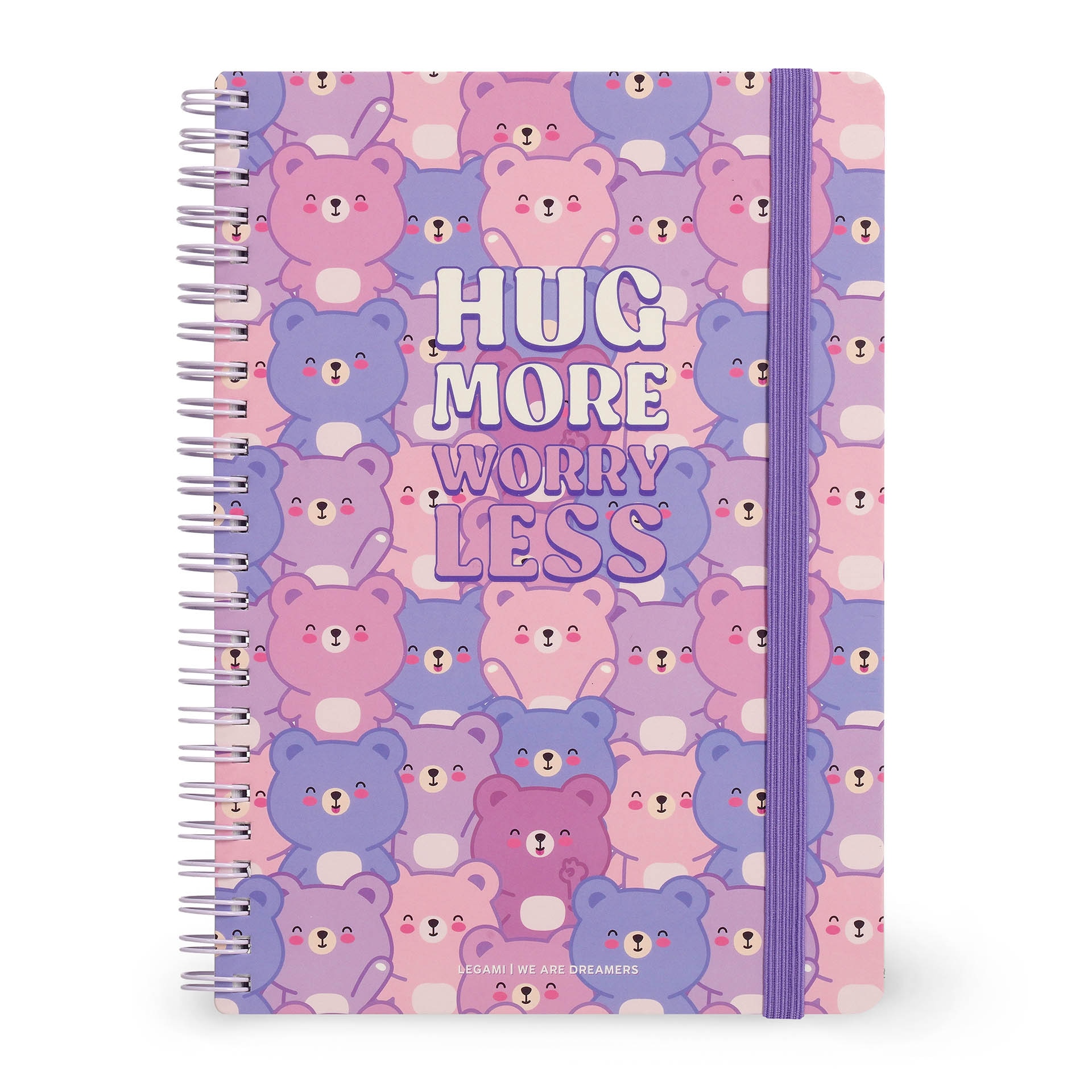 Caderno A5 pautado com espiral Legami Teddy Bear 1