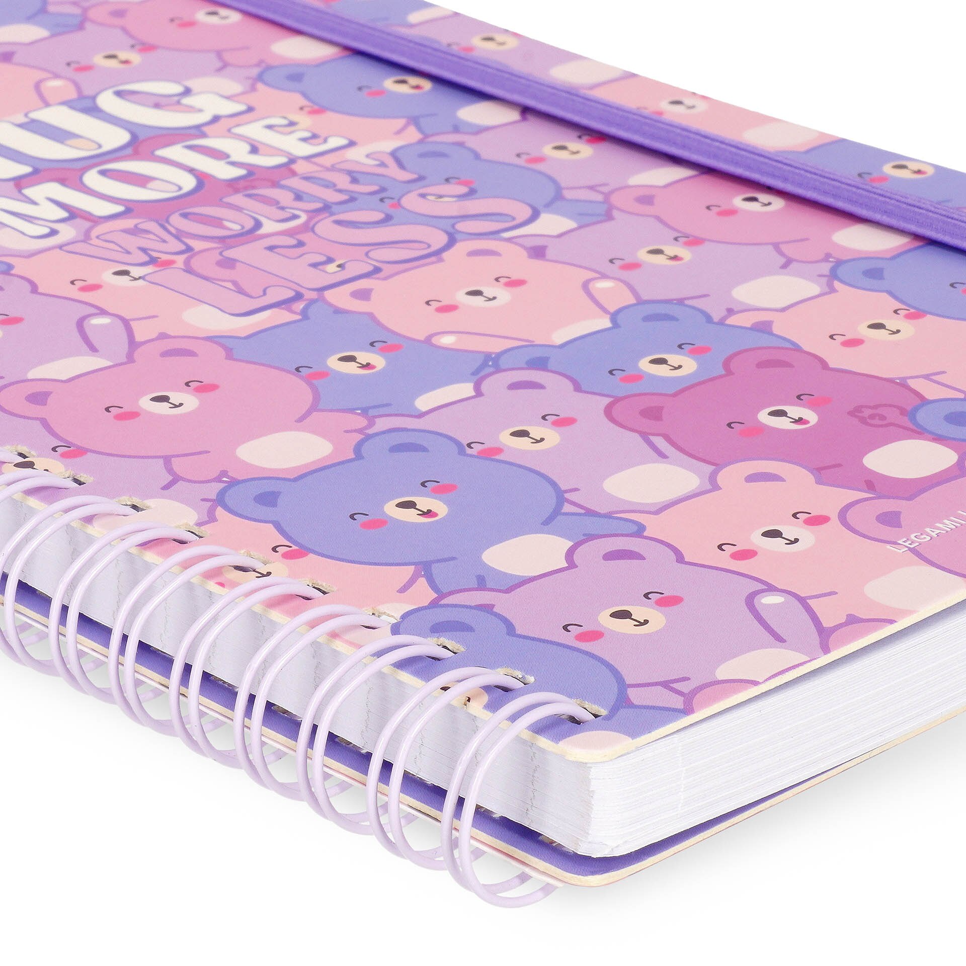 Caderno A5 pautado com espiral Legami Teddy Bear 4