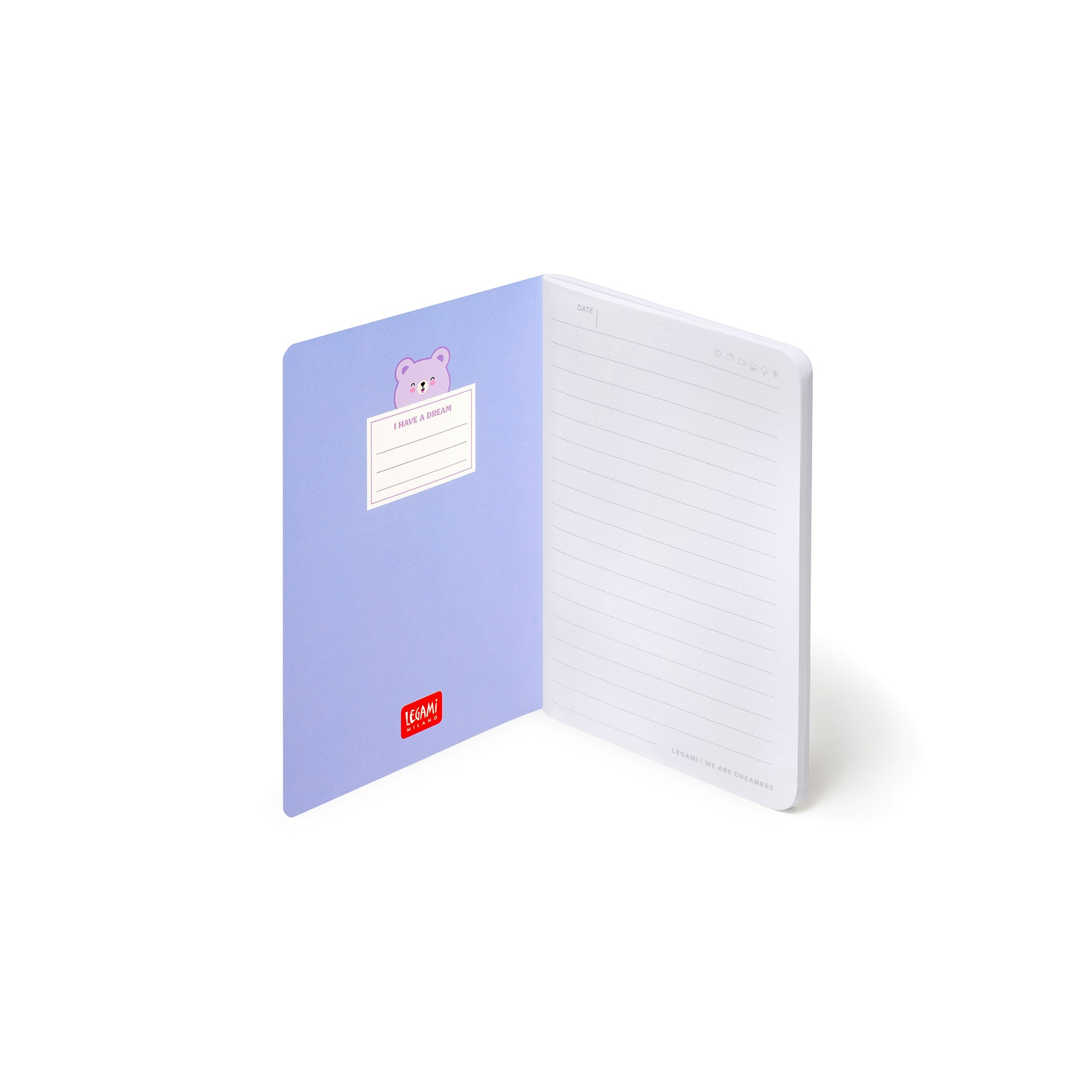 Caderno A6 Legami Teddy Bear 2