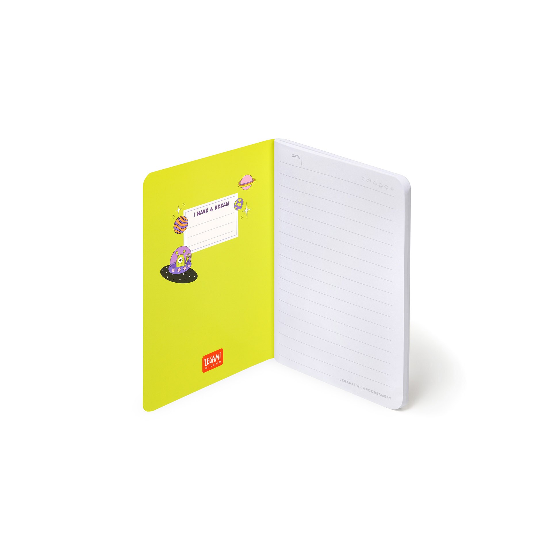 Caderno A6 Legami Space 2