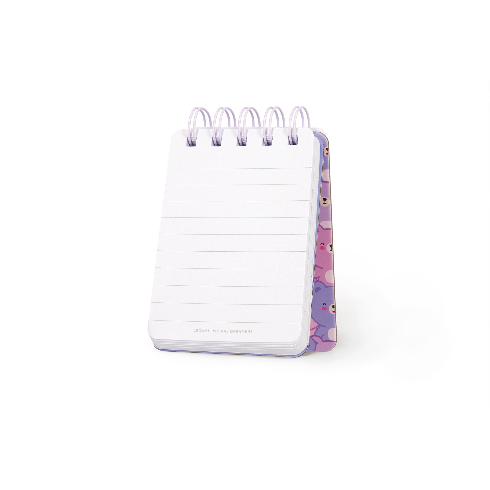 Mini Caderno Espiral Legami Teddy Bear 3