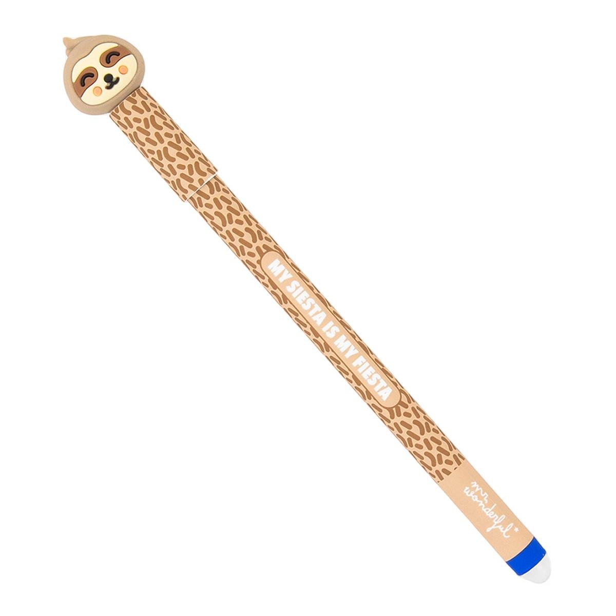 Imagem 0 de Caneta Mr Wonderful apagável BoBo Perezoso  A minha sesta é a minha festa.