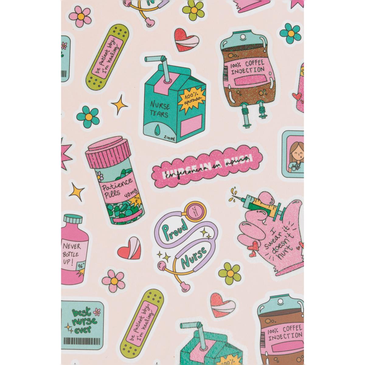 Caderno B5 Enfermera en Apuros Nurse in a Rush 7
