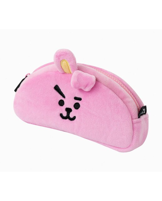 Imagem 0 de Estojo BT21 Cooky em Felpa - Rosa/Preto