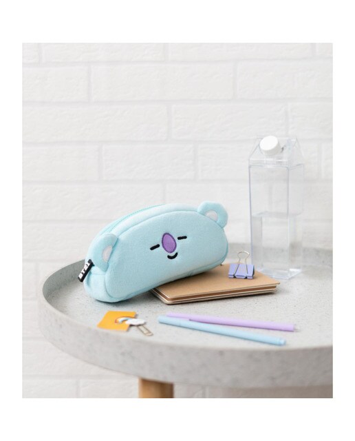 Estojo BT21 Koya em Felpa - Azul/Roxo 4