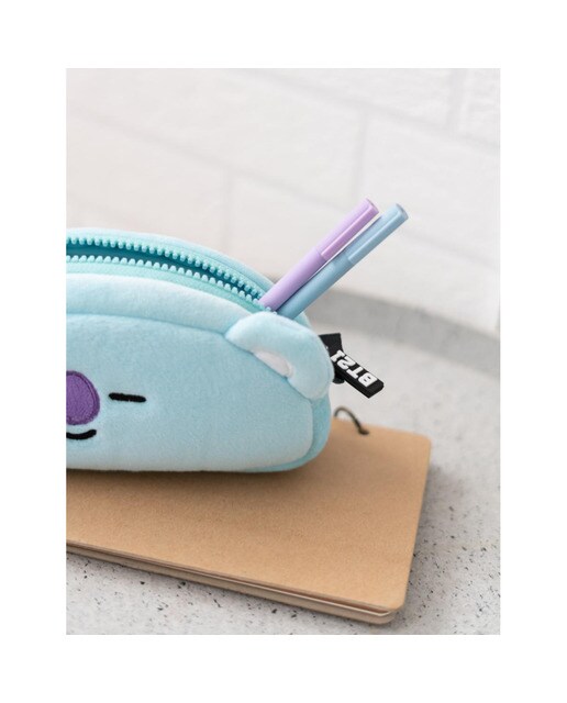 Estojo BT21 Koya em Felpa - Azul/Roxo 5
