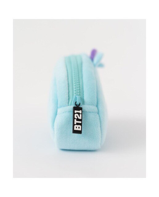 Estojo BT21 Mang em Felpa - Azul/Rosa 3