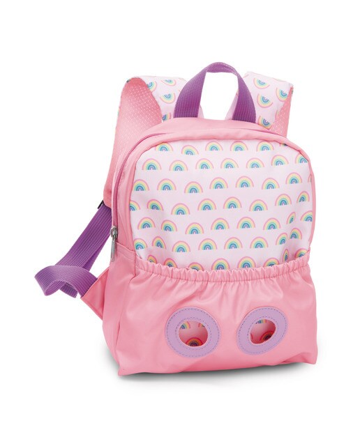 Mochila + Peluche NICI Guaxinim Travel Friends Extra-Suave Encaixado 2